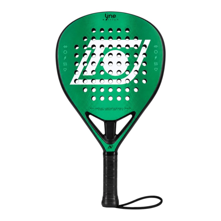 Topspin Padel Racket Line Edition 360g/Round 2026 green